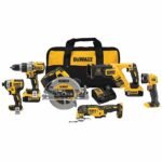 DEWALT Cordless Tool Combination Kit: 6 Tools, 20 V DC Volt, Battery Included, 20V MAX* XR®, 31AC52 - Image 2