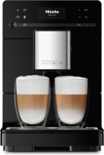 Miele CM 5310 Silence – Automatic coffee machine with OneTouch for Two, Aromatic System, coffee maker, cleaning programs and more, in obsidian black