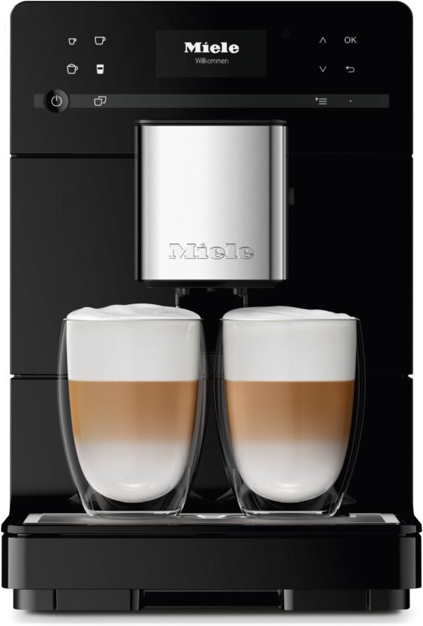 570-600x887-1.jpg Miele CM 5310 Silence – Automatic coffee machine with OneTouch for Two, Aromatic System, coffee maker, cleaning programs and more, in obsidian black - Image 1