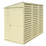 DuraMax Building Products 4-ft x 8-ft Sidemate Off-white Lean-to Vinyl Storage Shed - Image 10