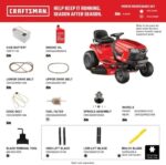 Craftsman 42-in. Gear Gas Riding Mower - Image 8