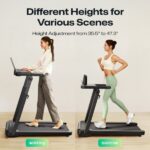 Urevo Foldi 3S Treadmill with Adjustable Desk - Image 5
