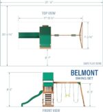 Backyard Discovery Belmont All Cedar Swing Set - Image 6