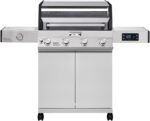 Monument Grills Eminence 405 |Tech Stainless Propane Gas Grill Eminence 405 & Cast Iron Cooking Plate - Image 2