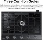 Samsung 36″ Gas Cooktop NA36N6555TS - Image 4