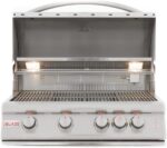 Blaze 32 Inch 4-Burner LTE Gas Grill with Rear Burner and Built-in Lighting System - Image 7