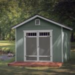 Heartland Asheville 10-ft x 12-ft Gable Style Wood Outdoor Storage Shed - Image 10