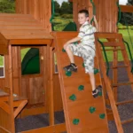 Backyard Discovery Shenandoah Cedar Wood Swing Set Slide - Image 4