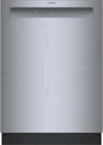 Bosch – 100 Series 24″ Front Control Smart Built-In Hybrid Tub Dishwasher with PureDry, 50 dBA – Stainless Steel - Image 2