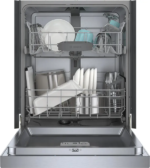 Bosch – 100 Series 24″ Front Control Smart Built-In Hybrid Tub Dishwasher with PureDry, 50 dBA – Stainless Steel - Image 9