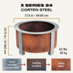 Breeo X Series 24 Smokeless Fire Pit - Image 3