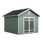 Heartland Asheville 10-ft x 12-ft Gable Style Wood Outdoor Storage Shed - Image 2