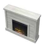 Alaya Wall Mounted Electric Fireplace Sand & Stable Finish - Image 7