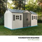 Lifetime 15′ x 8′ Outdoor Storage Shed - Image 8