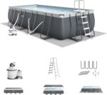 Intex Ultra XTR Rectangular Swimming Pool Set with Pump - Image 2