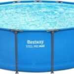 Bestway Steel Pro Max 15′ x 48″ Round Above Ground Pool Kit