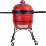 Kamado Joe Big Joe I 24 in. Blaze Red Ceramic Charcoal Grill - Image 2