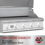 Bull Outlaw 30 inch 4 Burner Built in Natural Gas Grill - Image 4