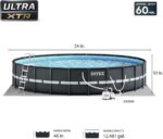 Intex Ultra XTR Round Frame Pool with Pump, Cooler, and Floats (2 Pack) - Image 7