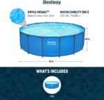 Bestway Steel Pro Max 15′ x 48″ Round Above Ground Pool Kit - Image 6