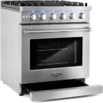 Cosmo 30 in. 4.5 Cu. Ft. Gas Range with 5 Sealed Burners, Convection Oven, - Image 5