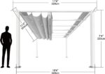Paragon Outdoor Florence Freestanding Pergola PR100N1 - Image 7