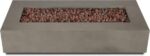 Real Flame Aegean 70″ Rectangle Propane Fire Table - Image 5