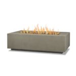 Real Flame Aegean 50″ Rectangle Propane Gas Outdoor Fire Table - Image 5