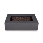 Real Flame Aegean 50″ Rectangle Propane Gas Outdoor Fire Table - Image 9