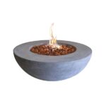 Orren Ellis Lunar Bowl / Roca Outdoor Concrete Fire Pit - Image 3