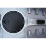 Brooklyn Kayak UH-FK184-GRY 9 ft. 2 in. Sit on Top Single Fishing Kayak Seat And Paddle – Grey Camo - Image 4