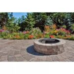 Necessories Wood Burning Fire Pit Kit 48″ w/ Cooking Grate, Concrete in Santa Fe - Image 3