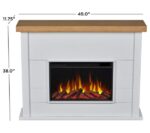 Real Flame Marshall 49″ Slim Electric Fireplace - Image 4