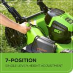 Greenworks 80V 21″ Cordless Self-Propelled Lawn Mower - Image 4