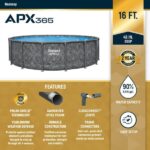 Bestway APX 365 16ft x 48 inches Round Above Ground Pool Set - Image 7