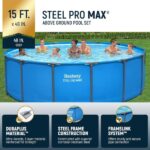 Bestway Steel Pro Max 15′ x 48″ Round Above Ground Pool Kit - Image 7