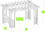 Yardistry Madison Pergola YM11783 - Image 8