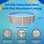 Blue Wave Belize 15′ Round Above Ground Pool - Image 6