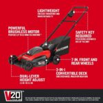 CRAFTSMAN V20 Lawn Mower, Push Mower - Image 3