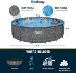Bestway APX 365 16ft x 48 inches Round Above Ground Pool Set - Image 6