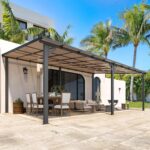 Aecojoy 20’x12′ Wall Mounted Gazebos Pergola - Image 2