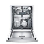 Bosch 100 Series PureDry 50-Decibel Front Control 24-in Built-In Dishwasher (Fingerprint-Resistant Stainless Steel) ENERGY STAR