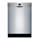 Bosch 100 Series PureDry 50-Decibel Front Control 24-in Built-In Dishwasher (Fingerprint-Resistant Stainless Steel) ENERGY STAR - Image 5