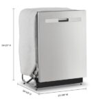 Whirlpool 24-inch Top Control Quiet Dishwasher with 3rd Rack Stainless Steel - Image 14