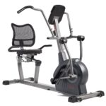 Sunny Health & Fitness Comfy Recumbent Cross Trainer Recumbent Elliptical Bike - Image 2