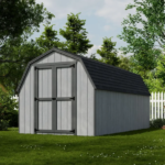 Little Cottage Co. 8 x 16 Foot Value Gambrel Barn with 4 Foot Sidewalls – Precut Kit - Image 7