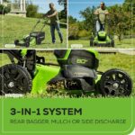 Greenworks 80V 21″ Cordless Self-Propelled Lawn Mower - Image 3