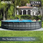 Intex Ultra XTR Round Frame Pool with Pump, Cooler, and Floats (2 Pack) - Image 6
