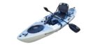 BKC PK12 Angler Sit-on-Top Single Pedal Fishing Kayak - Image 3