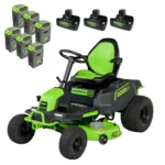 Greenworks 60V 42″ Cordless Battery CrossoverT Riding Lawn Mower - Image 2